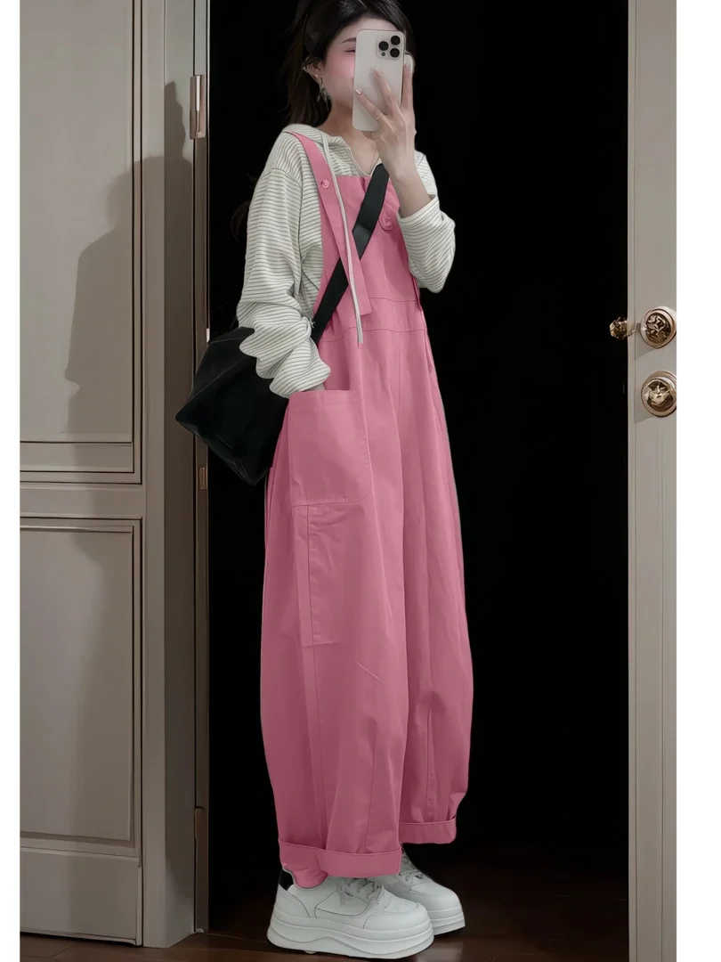 Women'S Denim Overalls Jumpsuits Decoration Folding Embroidery Zipped Harajuku Strapping Tightfitting Special Spliced
Women'S Denim Overalls Jumpsuits Decoration Folding Embroidery Zipped Harajuku Strapping Tightfitting Special Spliced