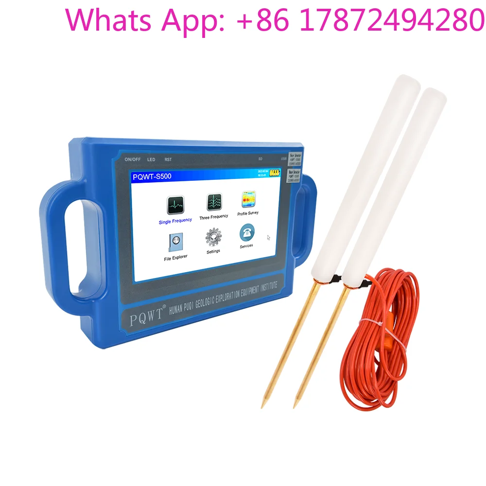 S500 Deep Groundwater Detector for Civil Geophysical Investigation and Exploration Instruments Groundwater Detector
S500 Deep Groundwater Detector for Civil Geophysical Investigation and Exploration Instruments Groundwater Detector
