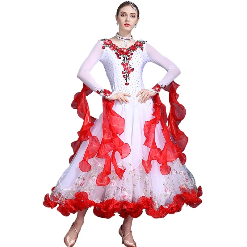 2025 New Modern Dance Dress National Standard Waltz Friendship Dance Professional Competition Performance Dress MQ282
2025 New Modern Dance Dress National Standard Waltz Friendship Dance Professional Competition Performance Dress MQ282
