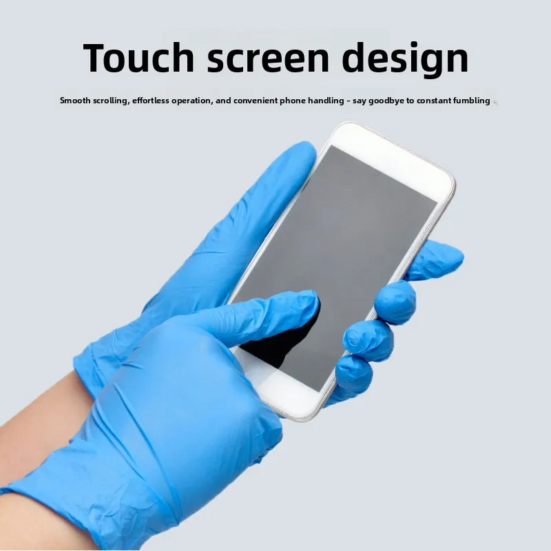 100PCS Heavy Duty Nitrile Exam Gloves Food Grade Powder Free High Elasticity for Medical Food Service And Cleaning
100PCS Heavy Duty Nitrile Exam Gloves Food Grade Powder Free High Elasticity for Medical Food Service And Cleaning
