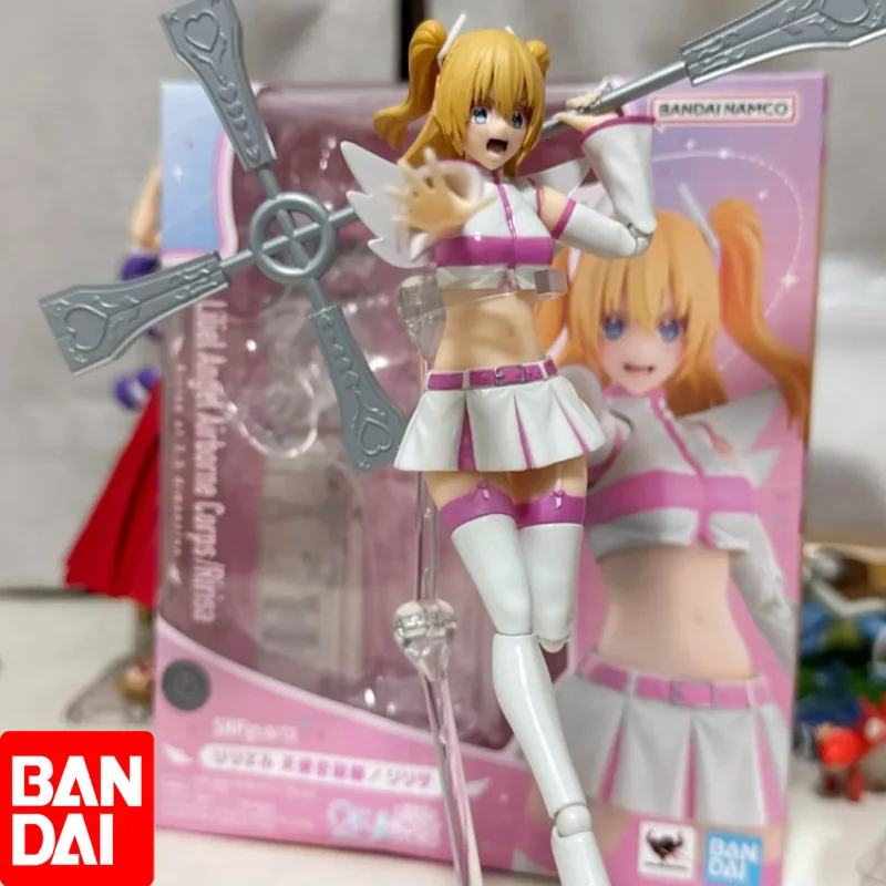 Bandai S.H.Figuarts Liliel Angel Airborne Corps Ririsa Mikari Anime Action Figure Finished Model Kit Collectible Toy Gift 
Bandai S.H.Figuarts Liliel Angel Airborne Corps Ririsa Mikari Anime Action Figure Finished Model Kit Collectible Toy Gift