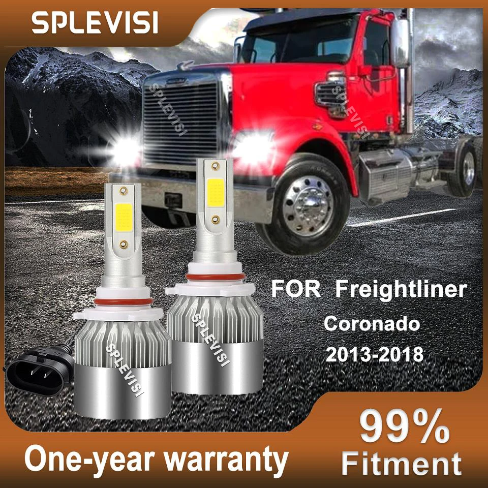 LED Headlight Low Beam Bulb Lamps 9006 HB4 For Freightliner Century 2007-2011 Coronado 2013 2014 2015 2016 2017 2018
LED Headlight Low Beam Bulb Lamps 9006 HB4 For Freightliner Century 2007-2011 Coronado 2013 2014 2015 2016 2017 2018
