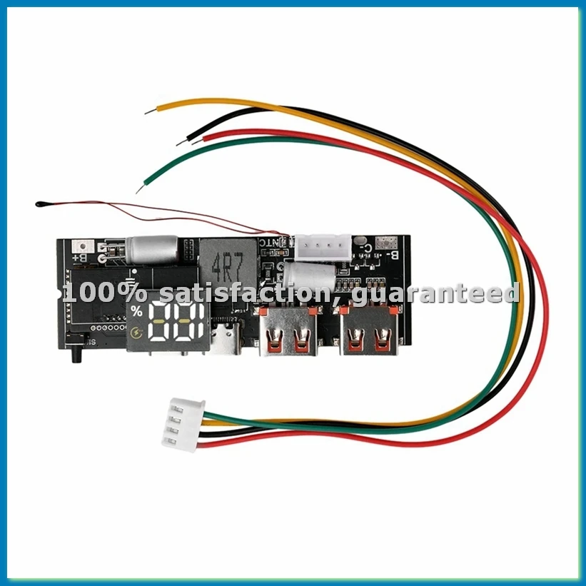 Модуль быстрой двунаправленной зарядки QC3.0 100W для мобильных устройств, Power Bank, модуль быстрой зарядки 18650, PD QC SCP VOOC 5S-ELEC
Модуль быстрой двунаправленной зарядки QC3.0 100W для мобильных устройств, Power Bank, модуль быстрой зарядки 18650, PD QC SCP VOOC 5S-ELEC