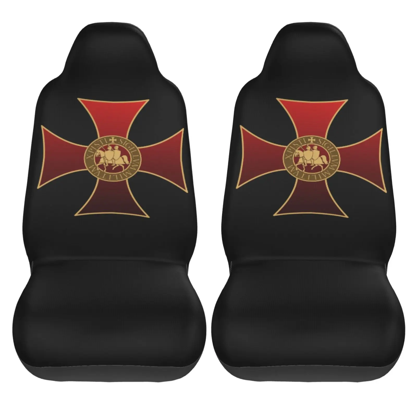 Knights Templar Badge Red Cross Print Car Seat Covers for Women Man Universal Auto Front Seats Protector Fits for Car SUV
Knights Templar Badge Red Cross Print Car Seat Covers for Women Man Universal Auto Front Seats Protector Fits for Car SUV