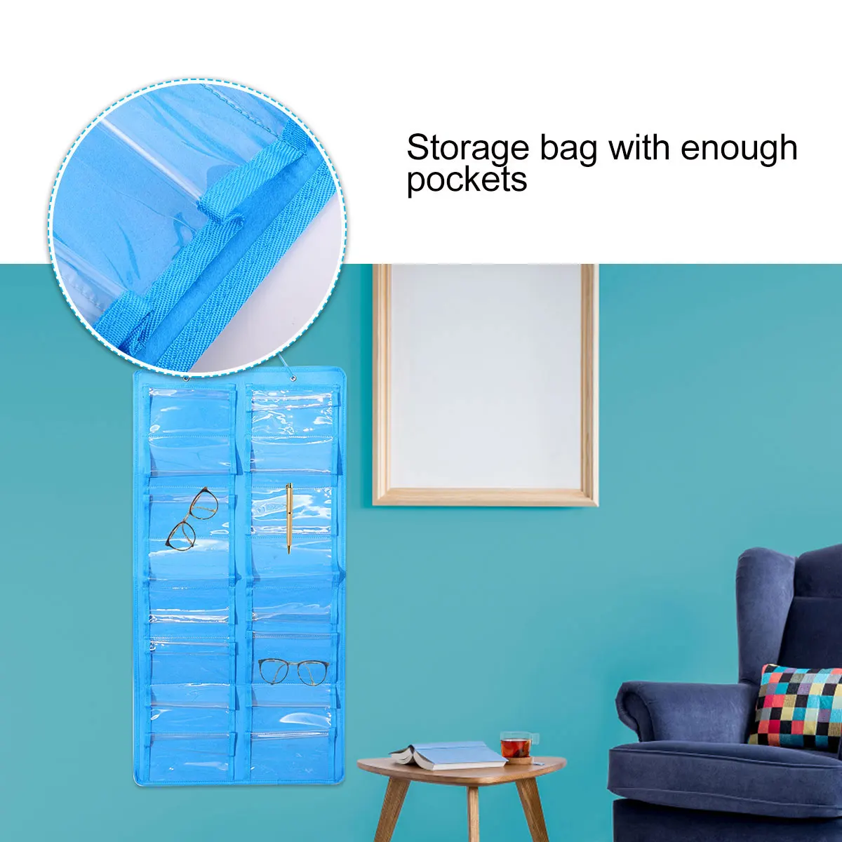 Felt Hanging Storage Bag Large Capacity Wall Mountable ganizer Pocket Sunglasses Box Cotton Pouch Balcony Closet
Felt Hanging Storage Bag Large Capacity Wall Mountable ganizer Pocket Sunglasses Box Cotton Pouch Balcony Closet