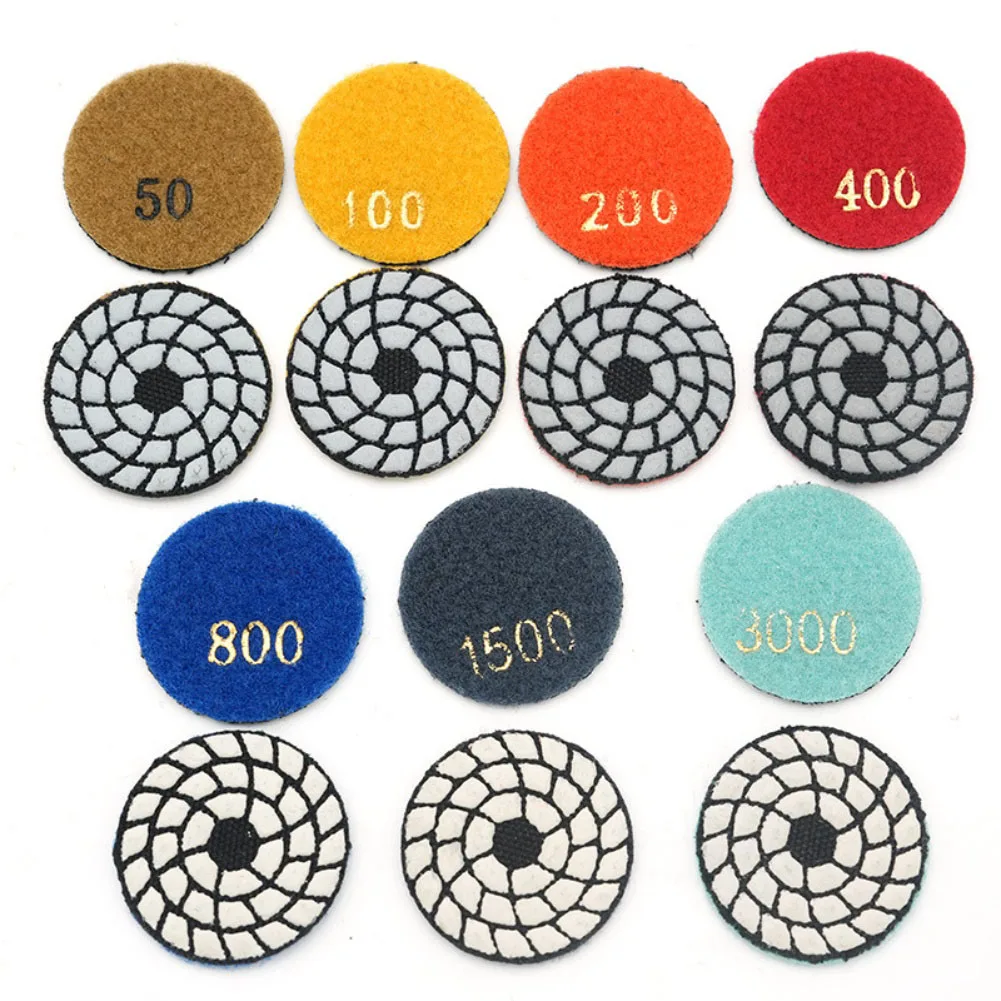 1 шт. 2 дюйма 50 мм 50-3000 зернистость сухая полировальная подушечка шлифовальный диск для гранита, мрамора, камня, плитки, шлифовальные инструменты
1 шт. 2 дюйма 50 мм 50-3000 зернистость сухая полировальная подушечка шлифовальный диск для гранита, мрамора, камня, плитки, шлифовальные инструменты