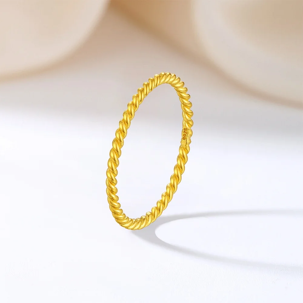 Simple Fashion 18K Real Gold Plated 925 Silver Plain Thin Ring For Women Men Minimalism Unisex Silver Finger Band Hand Jewelry
Simple Fashion 18K Real Gold Plated 925 Silver Plain Thin Ring For Women Men Minimalism Unisex Silver Finger Band Hand Jewelry