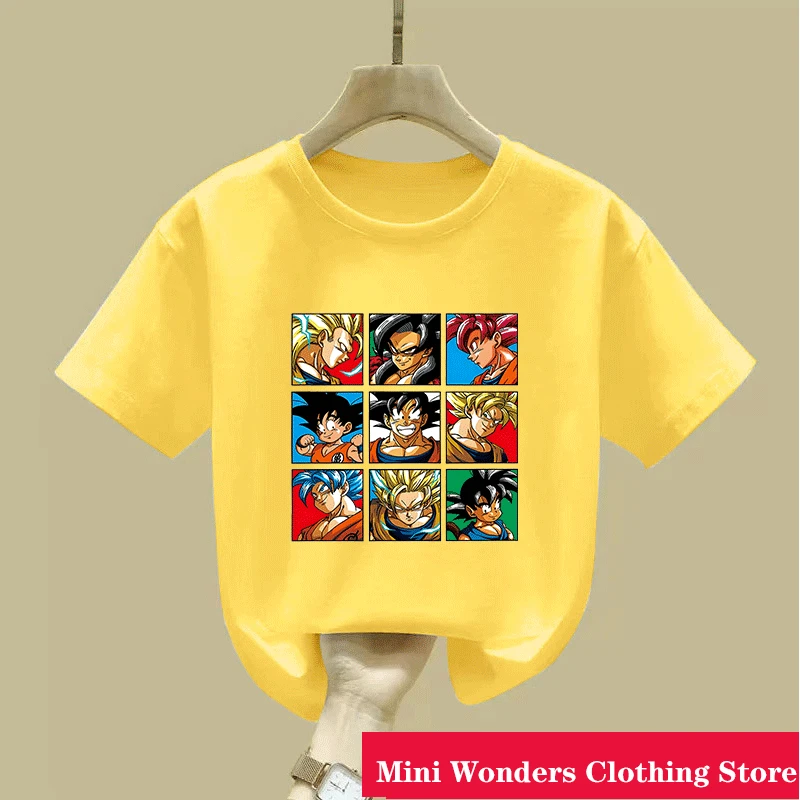 Dragon Ball Boys' Clothes T Shirt Anime Cosplay Son Goku T-shirts Boy T-shirts Tops Children Clothing Summer Short Sleeve Tees
Dragon Ball Boys' Clothes T Shirt Anime Cosplay Son Goku T-shirts Boy T-shirts Tops Children Clothing Summer Short Sleeve Tees