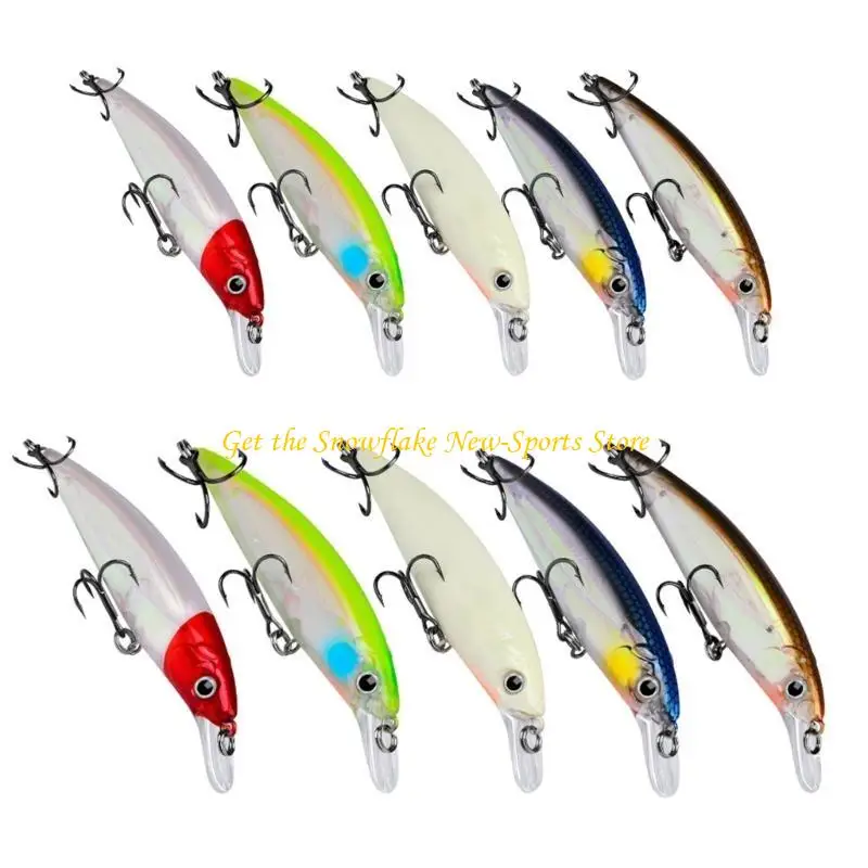 E56D 5Pcs Minnow Fishing Lures Wobbler Glow Hard Baits 7g/14g Crankbaits Walleye Swimbait for Freshwater Saltwater Fishing
E56D 5Pcs Minnow Fishing Lures Wobbler Glow Hard Baits 7g/14g Crankbaits Walleye Swimbait for Freshwater Saltwater Fishing