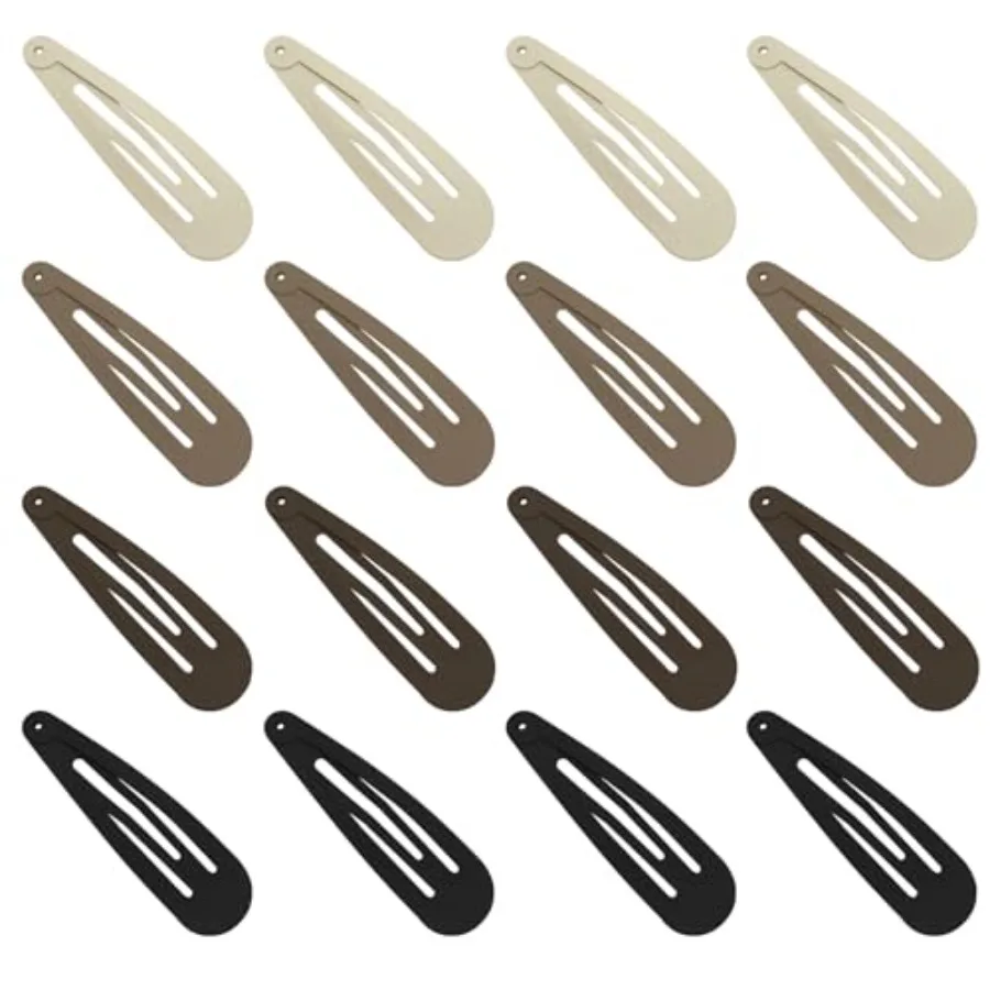Snap Hair Clips for Women and Girls Water Drop Non Slip Hair Barrettes Matte Finished Metal Hair Clips Accessory 16 PCS 1.89
Snap Hair Clips for Women and Girls Water Drop Non Slip Hair Barrettes Matte Finished Metal Hair Clips Accessory 16 PCS 1.89