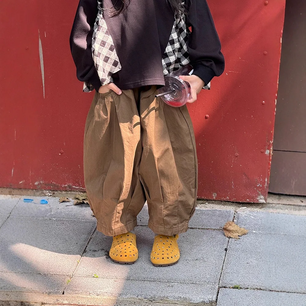 Casual Carrot Pants Spring and Autumn All-match Cute Fashion 2025 Solid Color Simple Loose Carrot Pants
Casual Carrot Pants Spring and Autumn All-match Cute Fashion 2025 Solid Color Simple Loose Carrot Pants