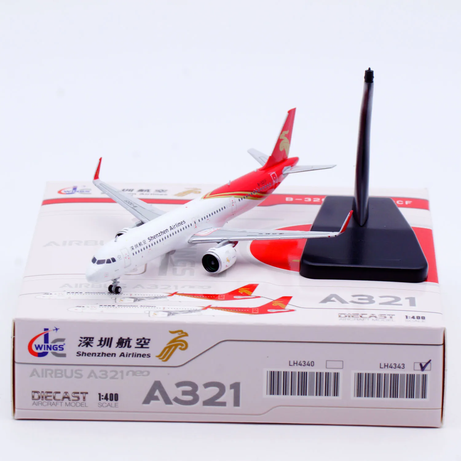 LH4343 Коллекционный самолет из сплава в подарок JC Wings 1:400 Shenzhen Airlines «StarAlliance» Airbus A321NEO литая под давлением модель самолета B-32CF
LH4343 Коллекционный самолет из сплава в подарок JC Wings 1:400 Shenzhen Airlines «StarAlliance» Airbus A321NEO литая под давлением модель самолета B-32CF