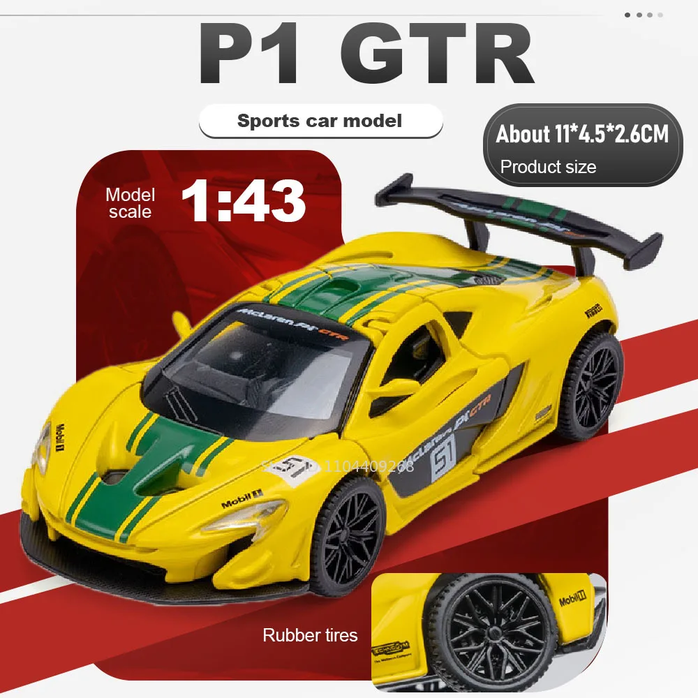 Scale 1:43 P1 GTR Valkyrie Sports Car Mode Toy Openable Doors Metal Diecast Cars Acrylic Dust Cover Models Collectible Item
Scale 1:43 P1 GTR Valkyrie Sports Car Mode Toy Openable Doors Metal Diecast Cars Acrylic Dust Cover Models Collectible Item