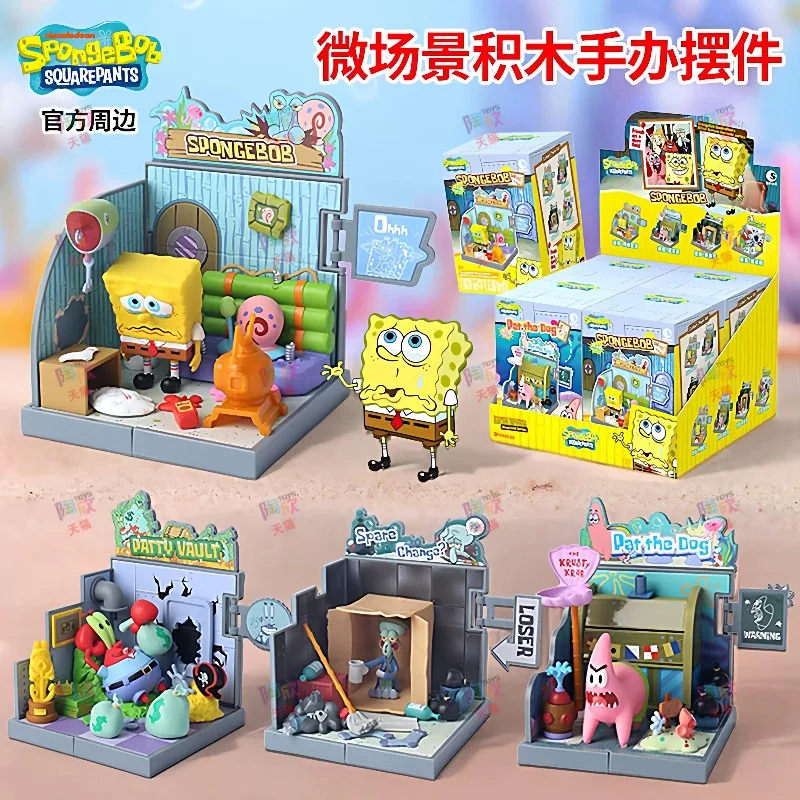 Anime Action Figure SpongeBob SquarePants Blind Box Toys Patrick Star Bikini Bottom Building Blocks Collection Ornaments Gifts
Anime Action Figure SpongeBob SquarePants Blind Box Toys Patrick Star Bikini Bottom Building Blocks Collection Ornaments Gifts