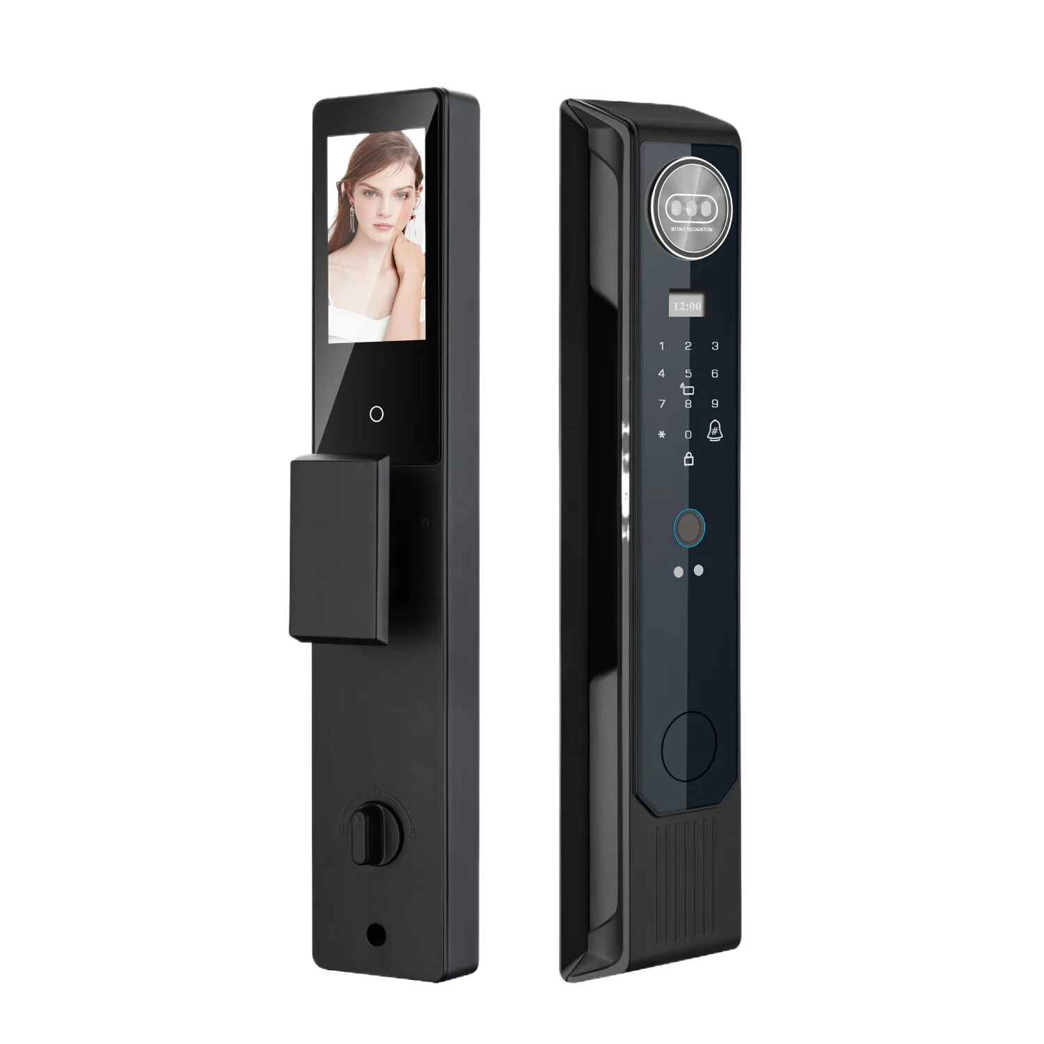 Remote Control Face Recognition Smart Lock for Home Door with Fingerprint Password Access and Visual Doorbell for iPhone
Remote Control Face Recognition Smart Lock for Home Door with Fingerprint Password Access and Visual Doorbell for iPhone