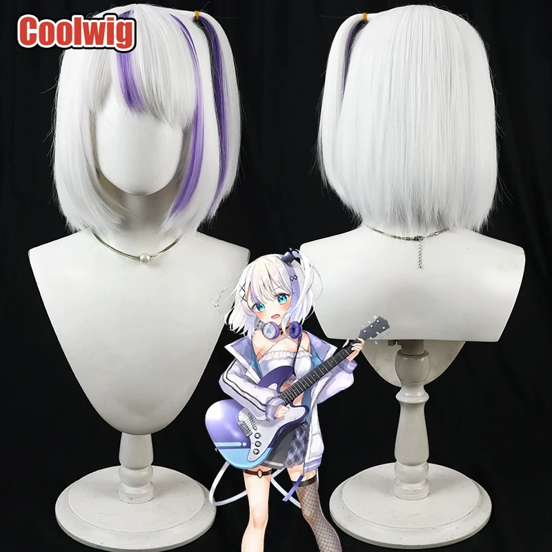 Coolwig Synthetic Hair Nonono Nono Cosplay Wigs Virtual YouTuber Nonono Nono 30cm White Mixed Purple Bobo Wig Heat Resistant
Coolwig Synthetic Hair Nonono Nono Cosplay Wigs Virtual YouTuber Nonono Nono 30cm White Mixed Purple Bobo Wig Heat Resistant