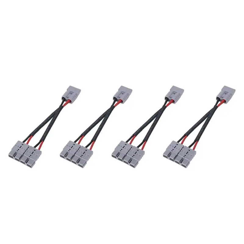 Better-4X 50A For Plug Connector Dual Y Adapter Battery Power Connector Forklift Power Plug Connector With 6MM Cable
Better-4X 50A For Plug Connector Dual Y Adapter Battery Power Connector Forklift Power Plug Connector With 6MM Cable