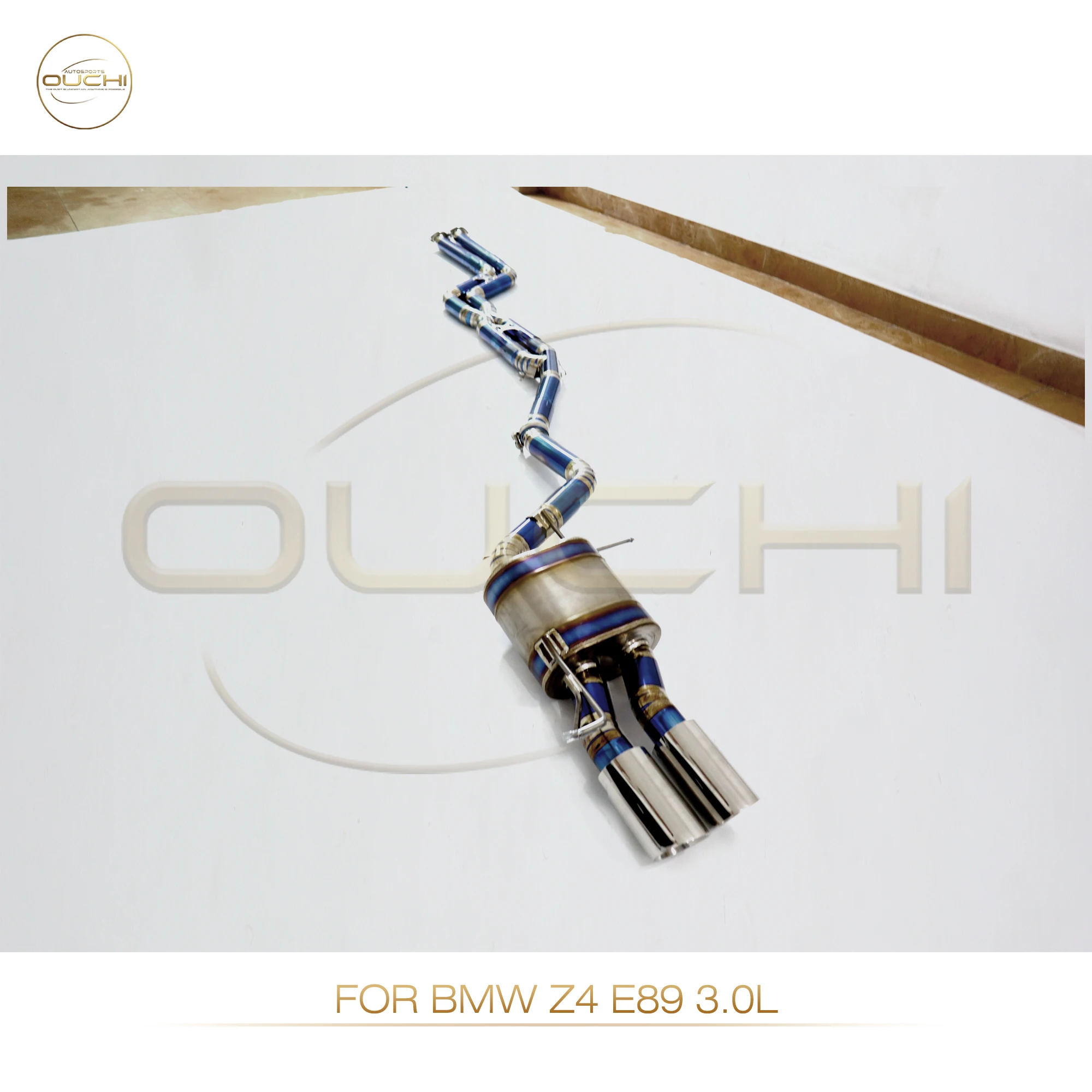 OUCHI Factory Direct Sales TC4 Catback for BMW Z4 E89 3.0L Original Appearance Exhaust Muffler Without Valve
OUCHI Factory Direct Sales TC4 Catback for BMW Z4 E89 3.0L Original Appearance Exhaust Muffler Without Valve