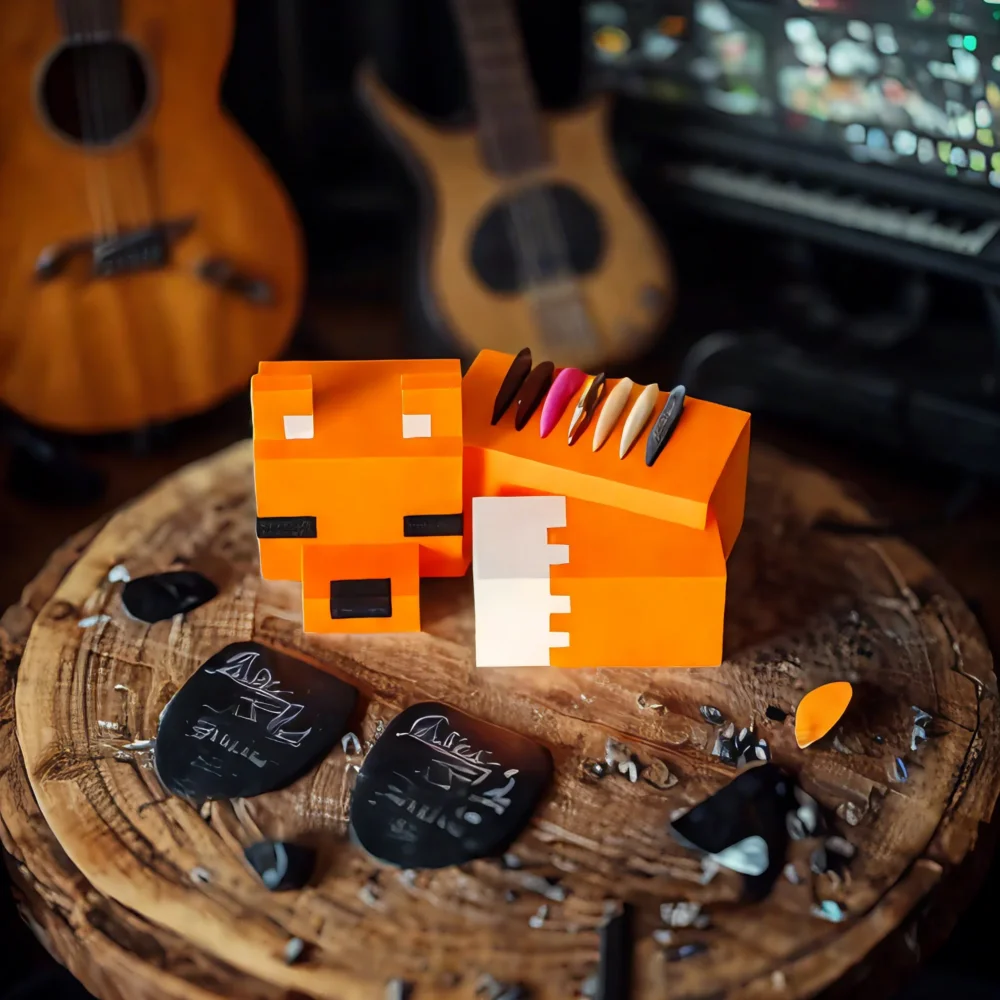 Очаровательная и красочная статуя лисы, коробка для хранения гитарного весла, прочный пластик, подходит для украшения дома и подарков
Очаровательная и красочная статуя лисы, коробка для хранения гитарного весла, прочный пластик, подходит для украшения дома и подарков