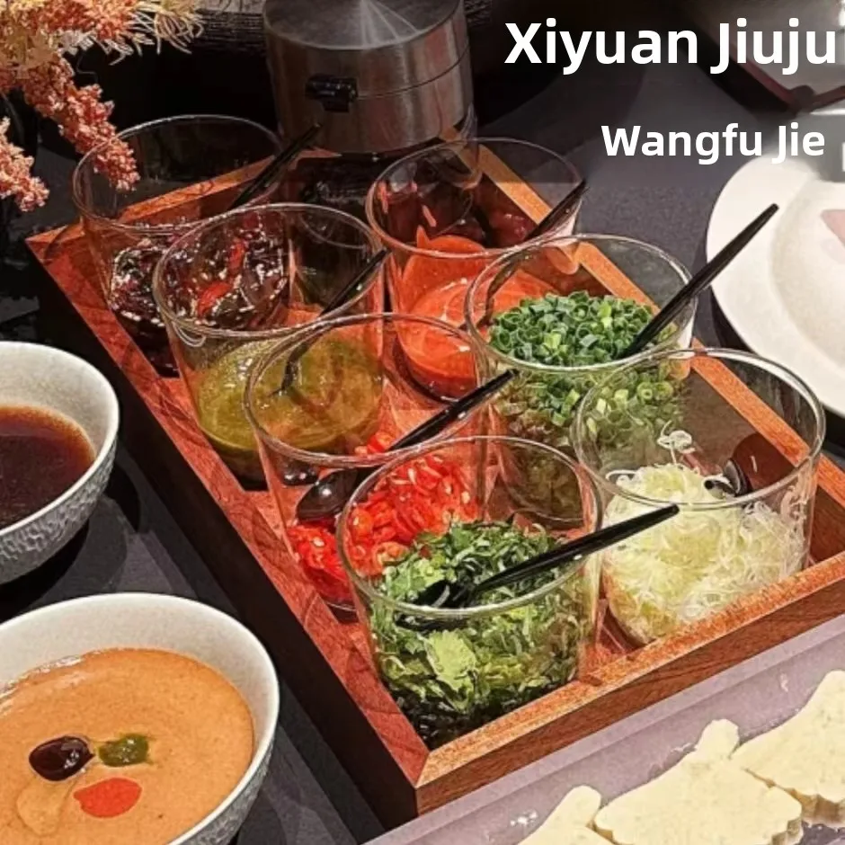 Деревянный набор для соусов (8 шт.) с разделителями для ресторанов, кафе, барбекю, для фруктов, закусок, китайских блюд
Деревянный набор для соусов (8 шт.) с разделителями для ресторанов, кафе, барбекю, для фруктов, закусок, китайских блюд