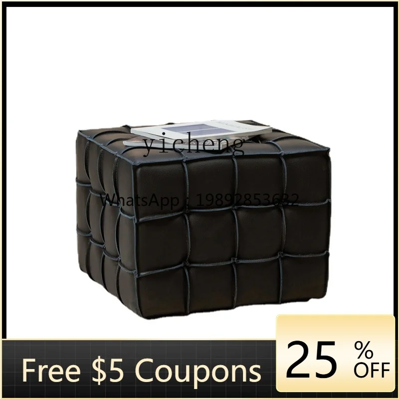 ZZk Sofa Stool Household Light Luxury High-Grade Living Room Square Stool Internet Celebrity Soft Bag Leather Stool
ZZk Sofa Stool Household Light Luxury High-Grade Living Room Square Stool Internet Celebrity Soft Bag Leather Stool