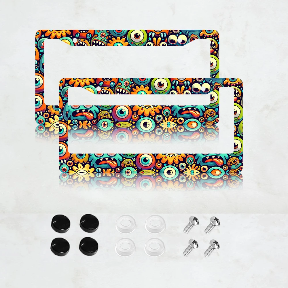 Универсальный алюминиевый держатель для номерного знака в стиле аниме, 2 шт., с 2 отверстиями и винтами
Универсальный алюминиевый держатель для номерного знака в стиле аниме, 2 шт., с 2 отверстиями и винтами