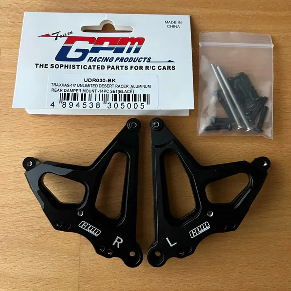 Металлический алюминиевый задний амортизатор GPM, башенный кронштейн 8538 для Traxxas 1/7 UDR Unlimited Desert Racer 6S 85076-4 85086-4 RC Car
Металлический алюминиевый задний амортизатор GPM, башенный кронштейн 8538 для Traxxas 1/7 UDR Unlimited Desert Racer 6S 85076-4 85086-4 RC Car