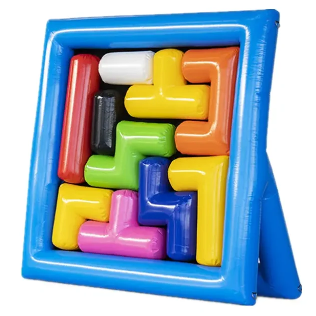 Popular Big Block Puzzle Game Kids Toy Inflatable Sport Team Building Game Inflatable Puzzle Games Blocks for Party
Popular Big Block Puzzle Game Kids Toy Inflatable Sport Team Building Game Inflatable Puzzle Games Blocks for Party