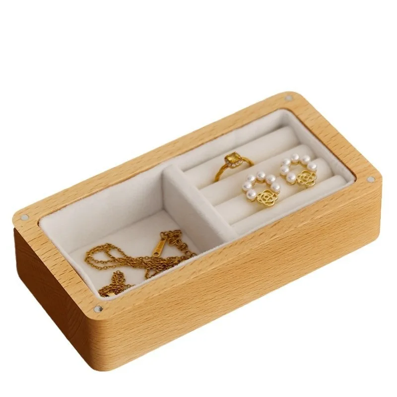 Black walnut ring storage box, portable ring storage box
Black walnut ring storage box, portable ring storage box