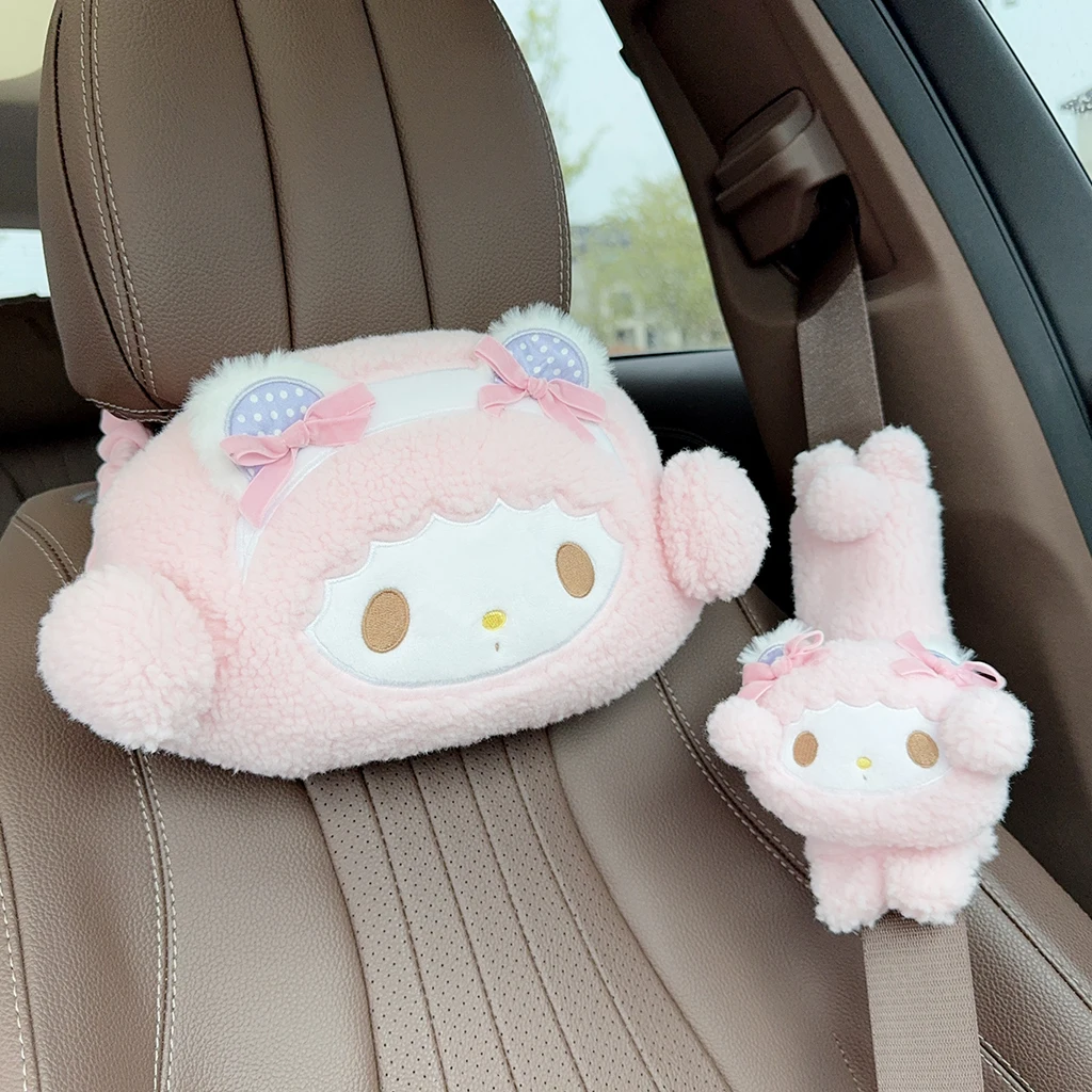 Sanrio Cartoon My Melody Headrest Neck Safety Cushion Chair Neck Support Headrest Seat Belt Cover Car Decoration Xmas Gifts
Sanrio Cartoon My Melody Headrest Neck Safety Cushion Chair Neck Support Headrest Seat Belt Cover Car Decoration Xmas Gifts