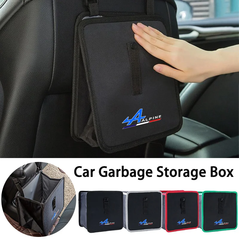 Durable Car Trash Can-Multifunctional Folding Hanging Storage Bag Compartment Alpine Logo For Kadjar Twingo Megane Scenic Espace
Durable Car Trash Can-Multifunctional Folding Hanging Storage Bag Compartment Alpine Logo For Kadjar Twingo Megane Scenic Espace