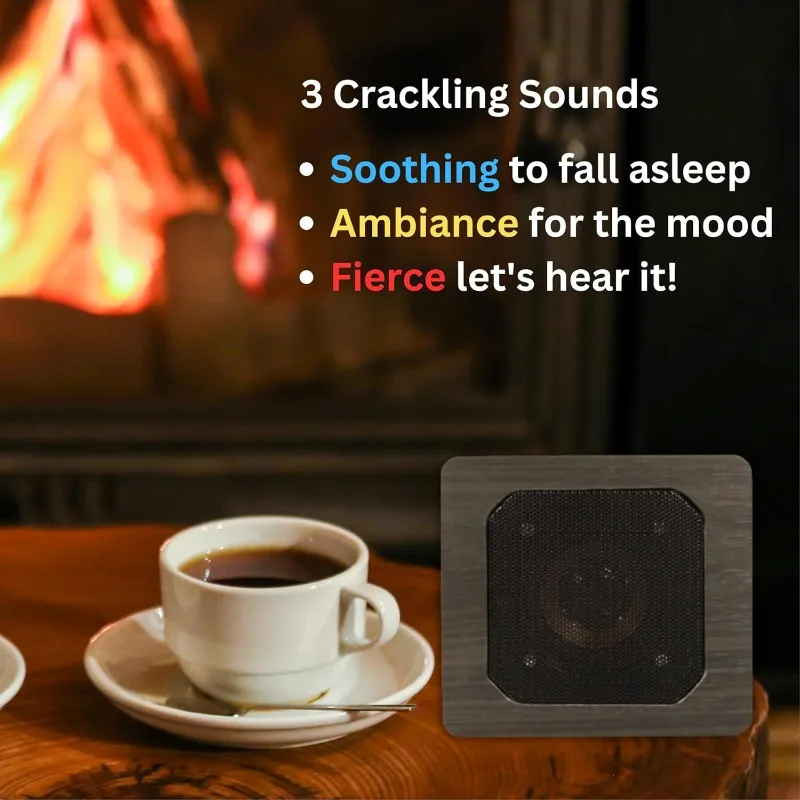 Звуковая система Comfort Crackling Sound Effect Maker Перезаряжаемый портативный Bluetooth-динамик для электрического Ga
Звуковая система Comfort Crackling Sound Effect Maker Перезаряжаемый портативный Bluetooth-динамик для электрического Ga