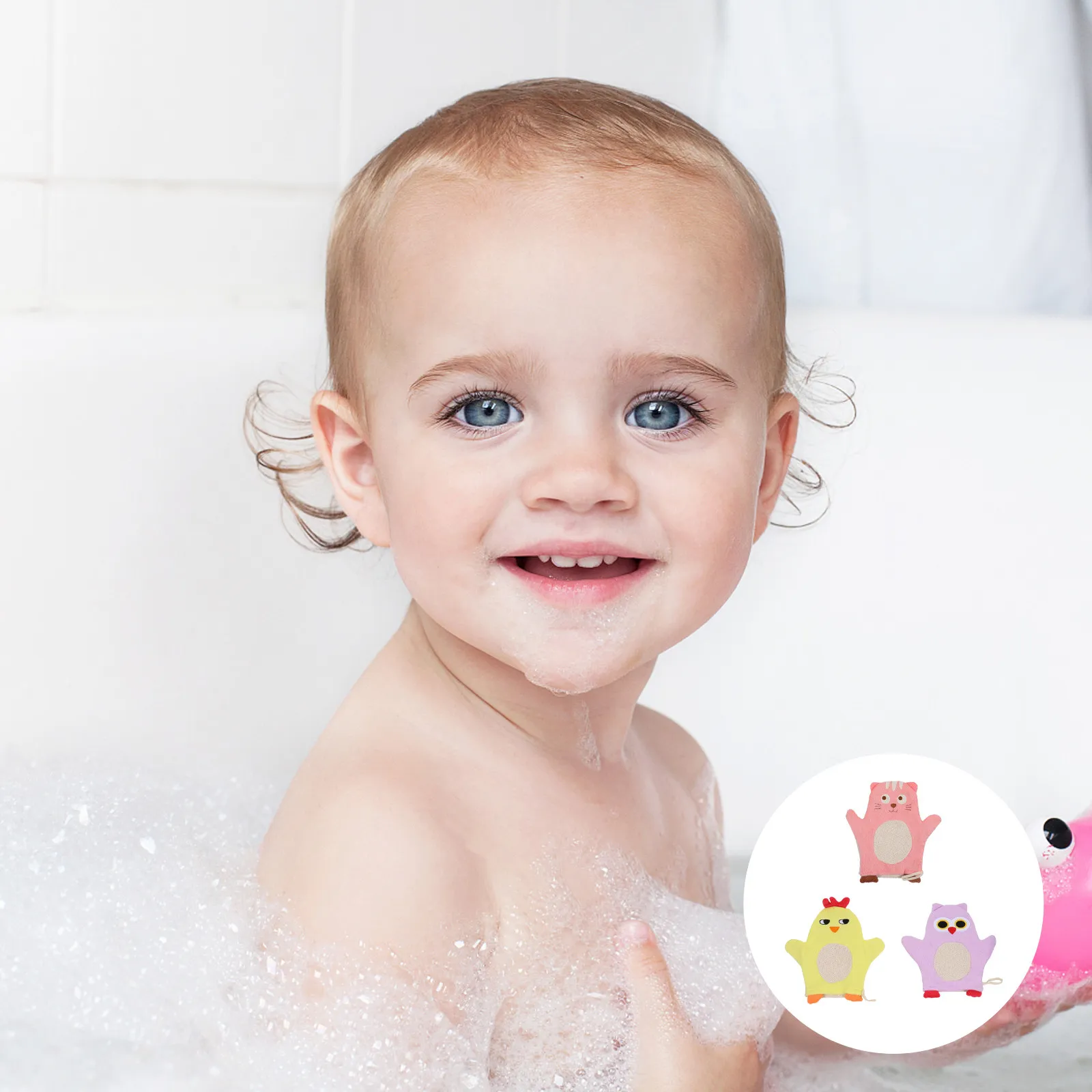 3pcs Baby Bath Mitt Cartoon Wash Gloves Soft Cotton Infant Shower Towel Bathing Scrubber Child Body Sponge Comfortable
3pcs Baby Bath Mitt Cartoon Wash Gloves Soft Cotton Infant Shower Towel Bathing Scrubber Child Body Sponge Comfortable