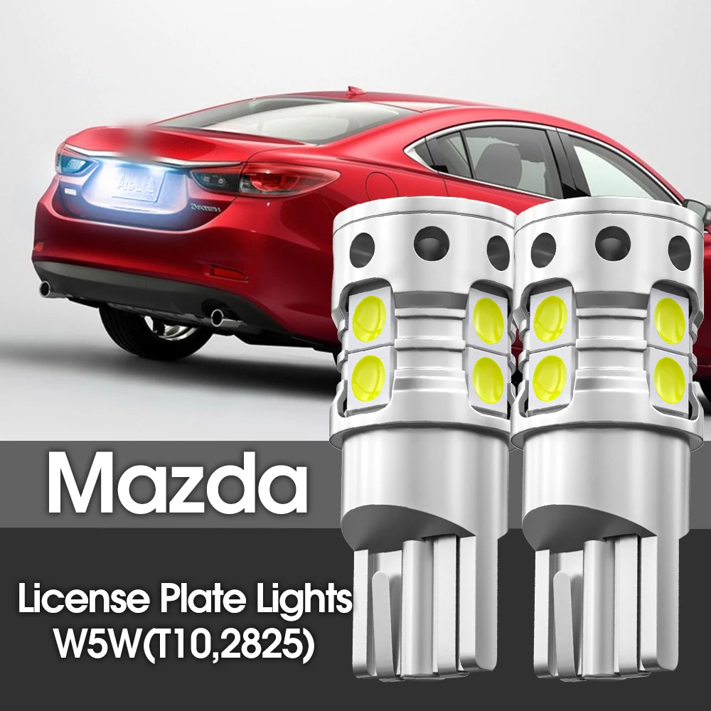 2x LED License Plate Light Bulb W5W T10 Lamp Canbus For Mazda 2 3 bk Sport 5 6 gh gg CX-3 CX-5 CX-7 CX-9 RX-8 Tribute MX-5 Miata
2x LED License Plate Light Bulb W5W T10 Lamp Canbus For Mazda 2 3 bk Sport 5 6 gh gg CX-3 CX-5 CX-7 CX-9 RX-8 Tribute MX-5 Miata