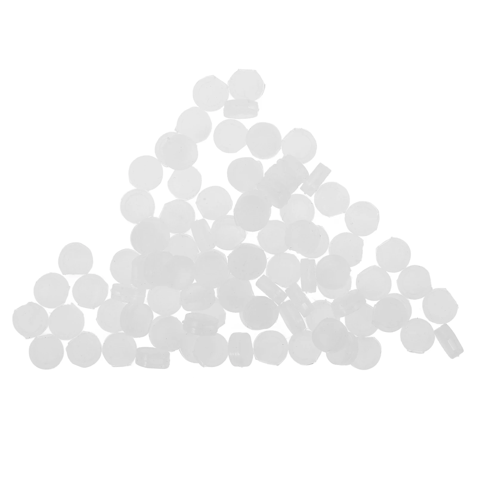 100 Pcs Ear Clip Pads for Earring Backs Cushion Earrings Silicone Manual Earing 
100 Pcs Ear Clip Pads for Earring Backs Cushion Earrings Silicone Manual Earing