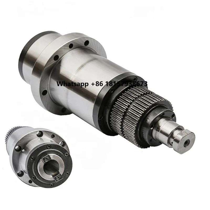 BT30 Automatic Tool Change Spindle BT40 Mechanical Spindle Pneumatic Tool Change Engraving Machine Accessories with Pulley
BT30 Automatic Tool Change Spindle BT40 Mechanical Spindle Pneumatic Tool Change Engraving Machine Accessories with Pulley