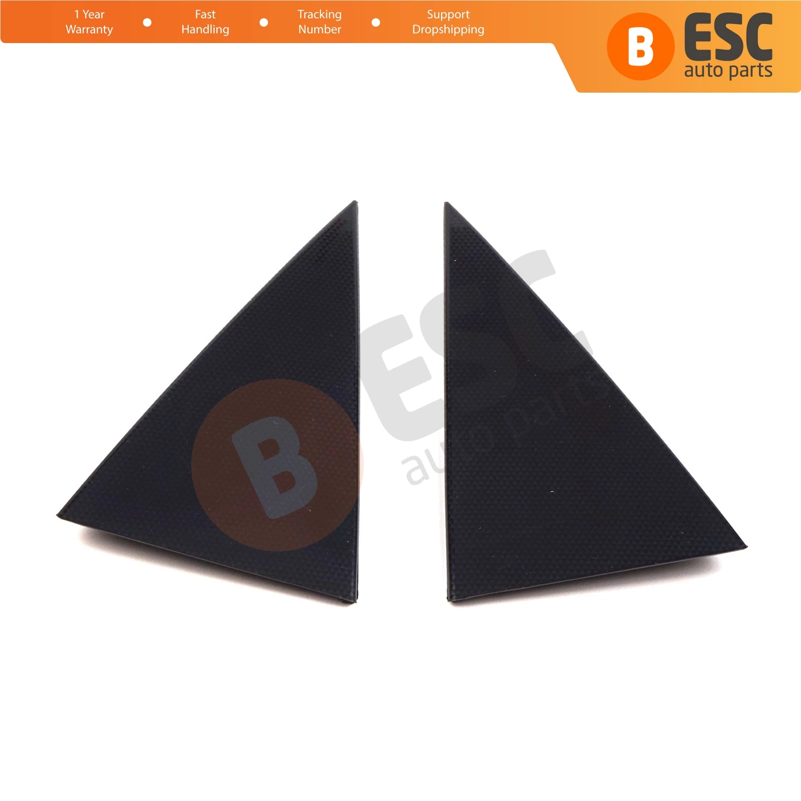 BSP1112 Rear Door Window Outer Corner Frame Triangle Molding Set Left Right 90524879 90524880 for Vauxhall Opel Vectra B 1995-02
BSP1112 Rear Door Window Outer Corner Frame Triangle Molding Set Left Right 90524879 90524880 for Vauxhall Opel Vectra B 1995-02