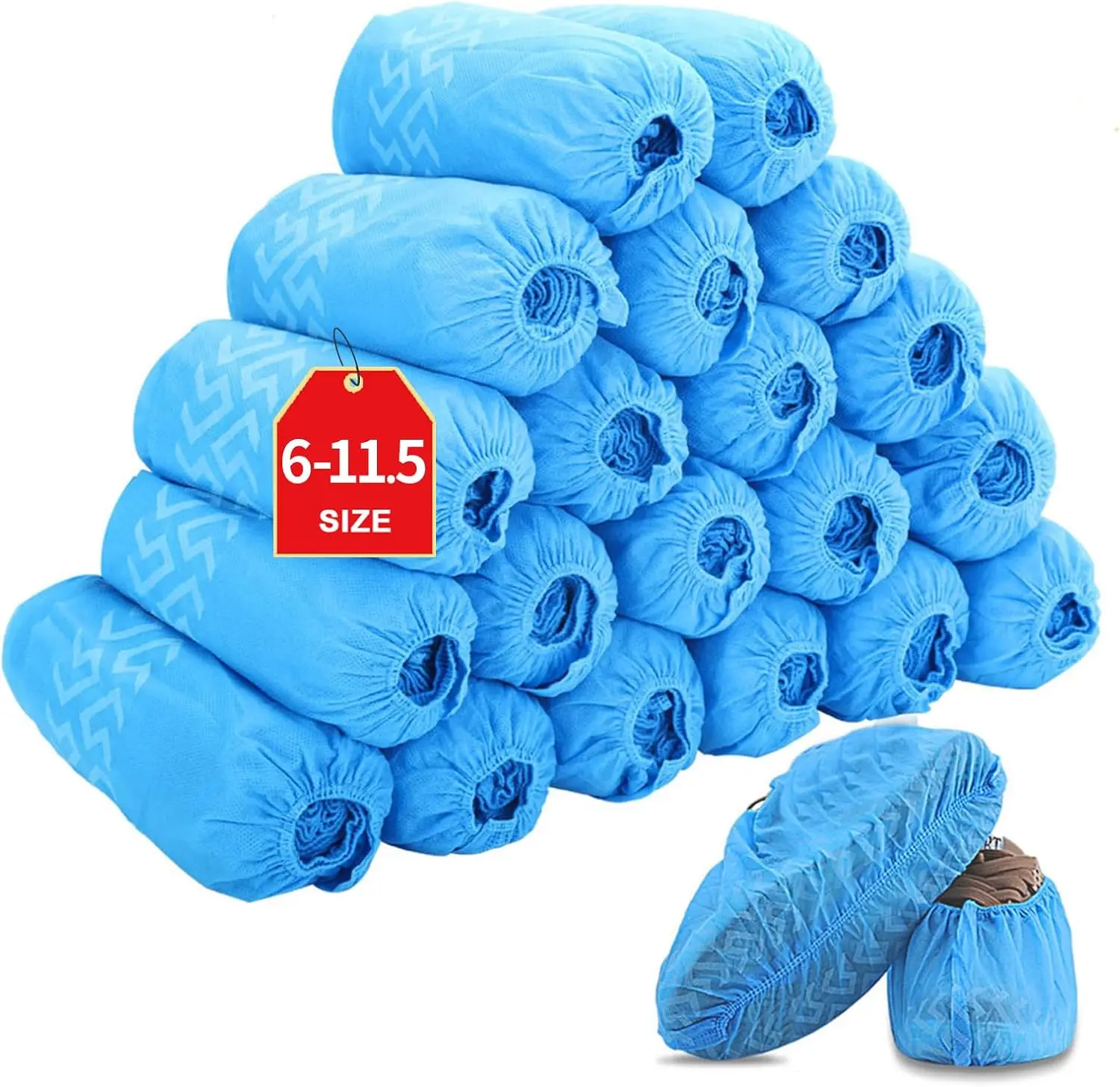 Disposable Shoe Covers 200 Pack Non Slip Durable Indoor Floor Protection
Disposable Shoe Covers 200 Pack Non Slip Durable Indoor Floor Protection