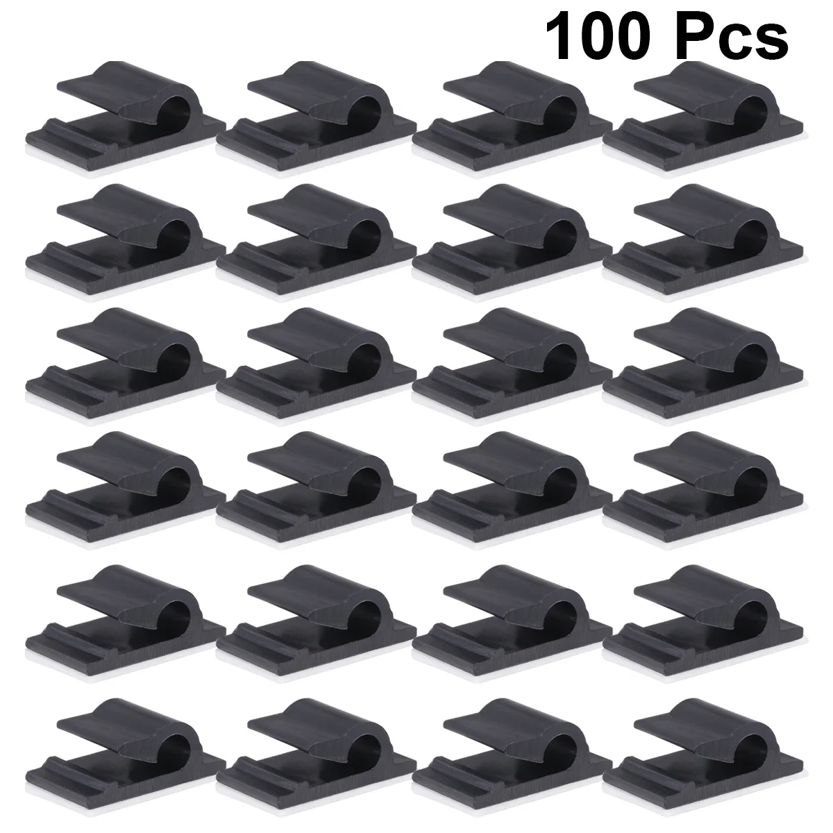 100pcs Cable Ties Adhesive Black Wire Clamp Cord Management Ties Cable Organizer Clips Self Adhesive Mounting Fixer Dual Sided
100pcs Cable Ties Adhesive Black Wire Clamp Cord Management Ties Cable Organizer Clips Self Adhesive Mounting Fixer Dual Sided