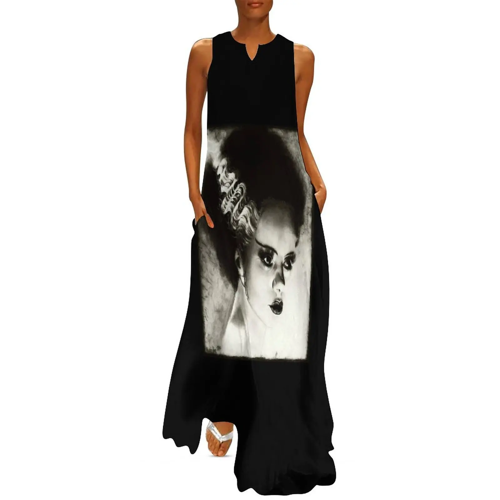 White Bride of Frankenstein Long Dress Beachwear wedding guest dress 2025 summer dresses ladies 2025 summer women's dress 2025
White Bride of Frankenstein Long Dress Beachwear wedding guest dress 2025 summer dresses ladies 2025 summer women's dress 2025