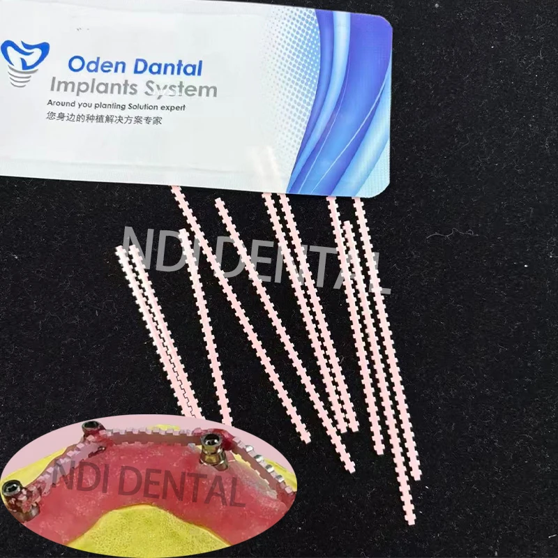 2/5/10pcs Dental Implant Bar Clips Full Arch Implant Connecting Bars, 100mm MU Wire Strengthen Wire Connecting Bar
2/5/10pcs Dental Implant Bar Clips Full Arch Implant Connecting Bars, 100mm MU Wire Strengthen Wire Connecting Bar
