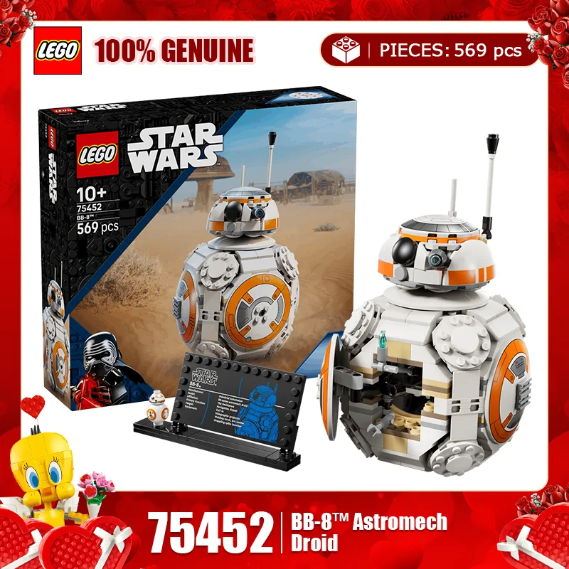 Lego Building Blocks Star Wars Series 75452 Mechanical Attendant Robot BB-8 Children's Puzzle Building Blocks Toy Gift
Lego Building Blocks Star Wars Series 75452 Mechanical Attendant Robot BB-8 Children's Puzzle Building Blocks Toy Gift