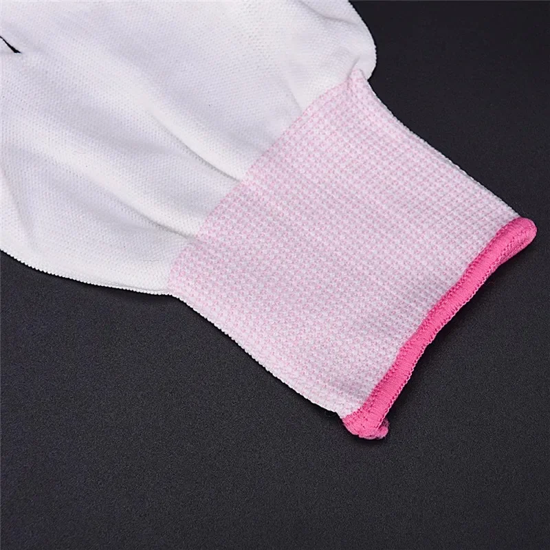 12PCS 13 Needle Nylon PU Coated Finger Palm Gloves for Electronic Factory Work Gloves Core
12PCS 13 Needle Nylon PU Coated Finger Palm Gloves for Electronic Factory Work Gloves Core