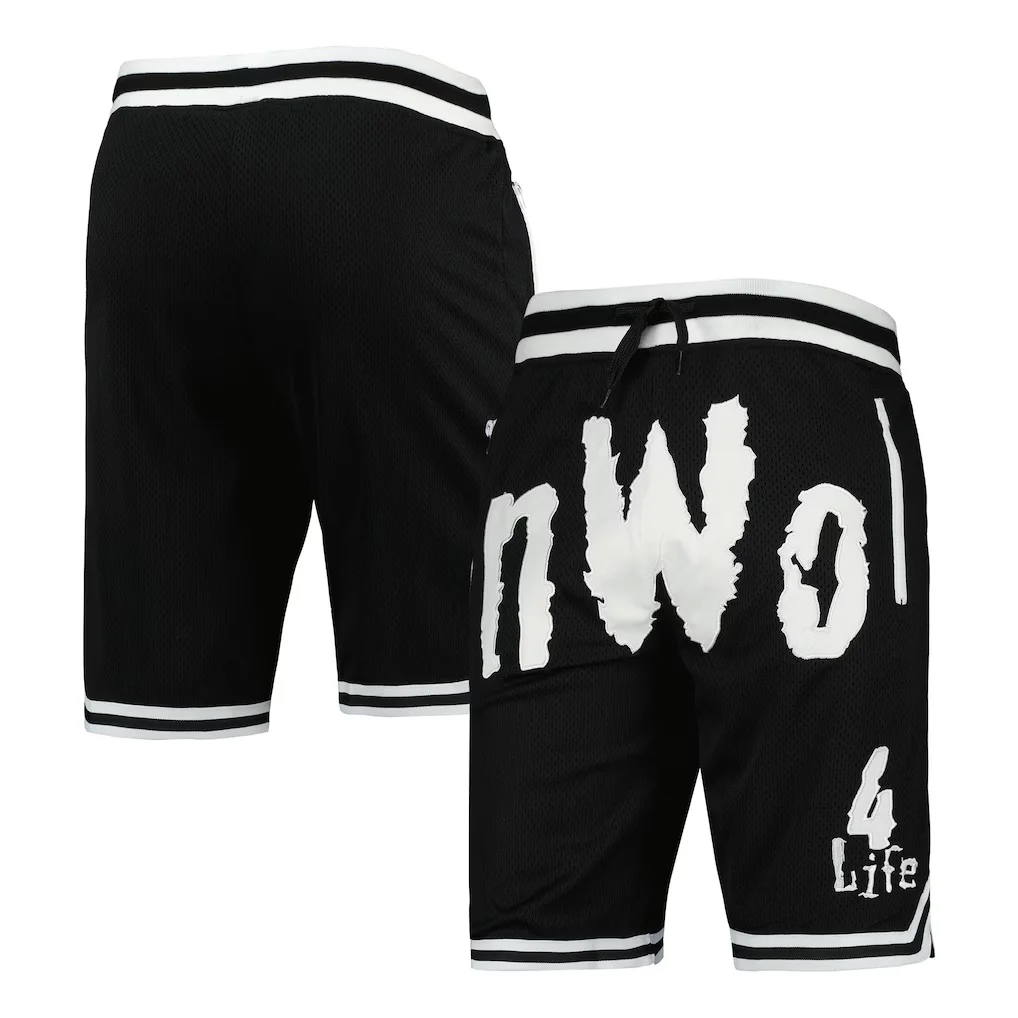 2026 New Arrival NWo "4 Life" Mesh Basketball Shorts Men's Oversized Pants, Suitable for Daily Wear and Training
2026 New Arrival NWo "4 Life" Mesh Basketball Shorts Men's Oversized Pants, Suitable for Daily Wear and Training