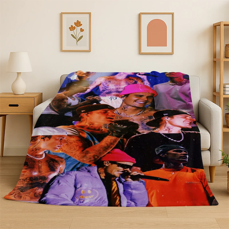 3D Justin Bieber Singer Star Flannel Blanket Soft Warm Throw Blanket for Bedroom Living Room Bed Travel Camping Picnic Gift
3D Justin Bieber Singer Star Flannel Blanket Soft Warm Throw Blanket for Bedroom Living Room Bed Travel Camping Picnic Gift