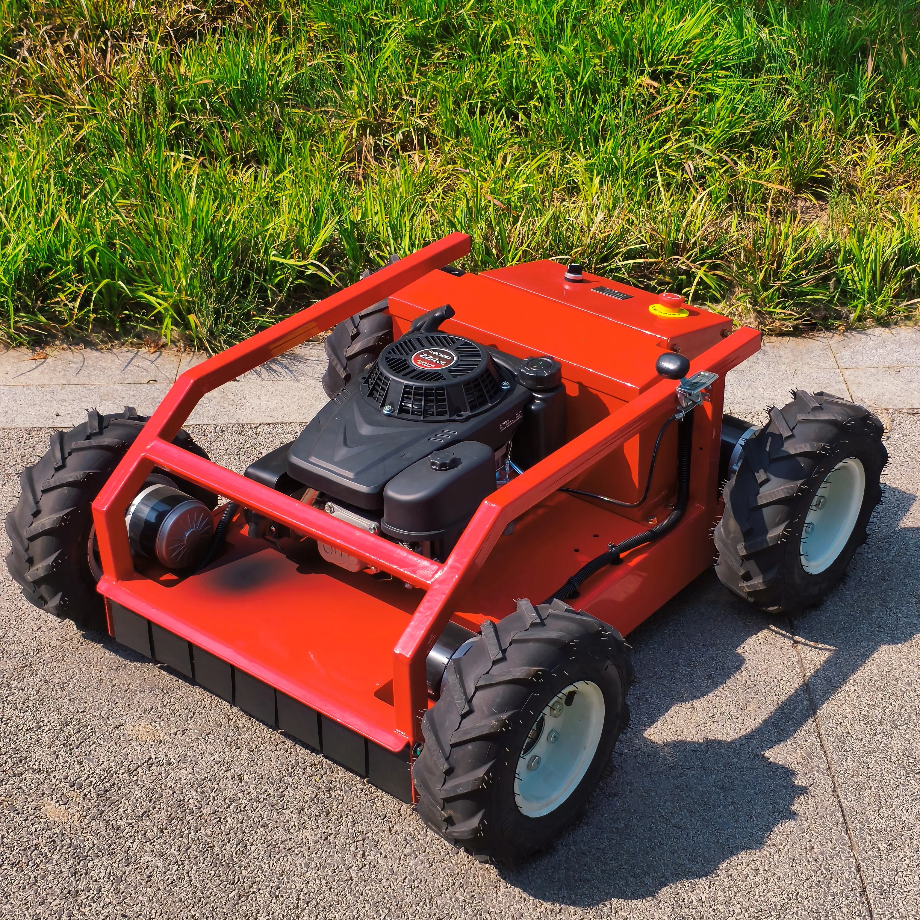 Eco-friendly lawn mower automatic robot 4-Stroke 1500 ㎡/h 500MM 5KM/H Support customization Excellent service One-click start
Eco-friendly lawn mower automatic robot 4-Stroke 1500 ㎡/h 500MM 5KM/H Support customization Excellent service One-click start