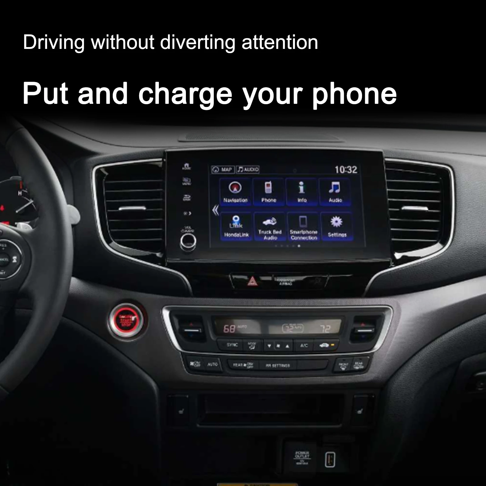 2 din The Latest For Honda Ridgeline 2019 2020 2021 2022 Car center console phone charger fast wireless charger plate holder
2 din The Latest For Honda Ridgeline 2019 2020 2021 2022 Car center console phone charger fast wireless charger plate holder