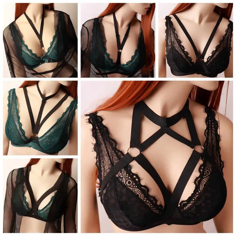 Black Body Harness For Women Sexy Lingerie Cheapest Cage Bra Harajuku Underwear Punk Goth Bondage Suspender Sword Belt Garter
Black Body Harness For Women Sexy Lingerie Cheapest Cage Bra Harajuku Underwear Punk Goth Bondage Suspender Sword Belt Garter