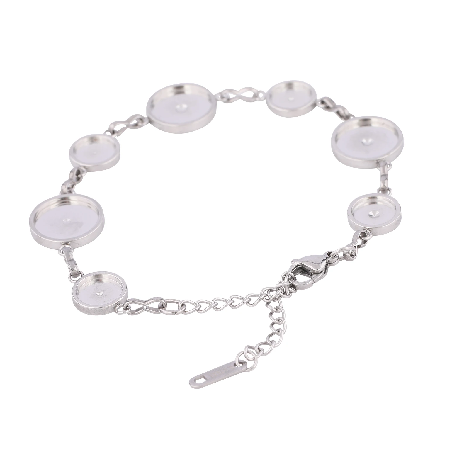 2pcs Stainless Steel Fit 8mm 12mm Cabochon Bracelet Base Setting Blanks Diy Bezel Bracelets For Jewelry Making
2pcs Stainless Steel Fit 8mm 12mm Cabochon Bracelet Base Setting Blanks Diy Bezel Bracelets For Jewelry Making