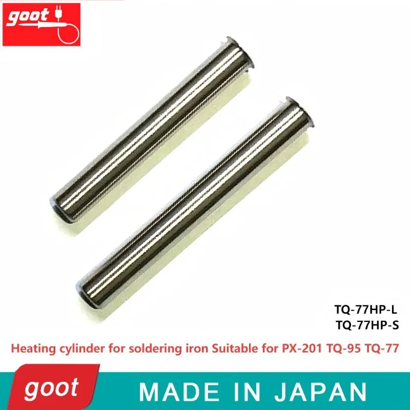 Сменный картридж JIS GOOT TQ-77HP-L/S для паяльника, нагревательный элемент для PX-201 TQ-95 TQ-77
Сменный картридж JIS GOOT TQ-77HP-L/S для паяльника, нагревательный элемент для PX-201 TQ-95 TQ-77